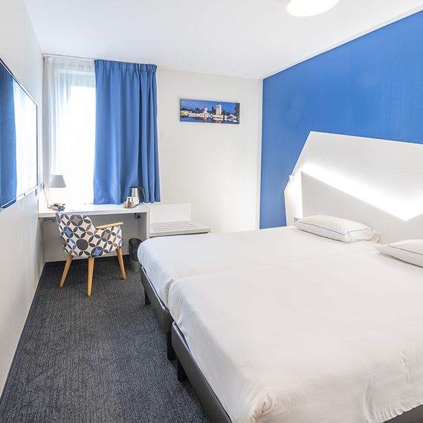 Chambre avec lits jumeaux